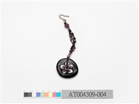 藏品(琉璃珠工藝：蝶舞（組）－耳飾（2006）)的圖片